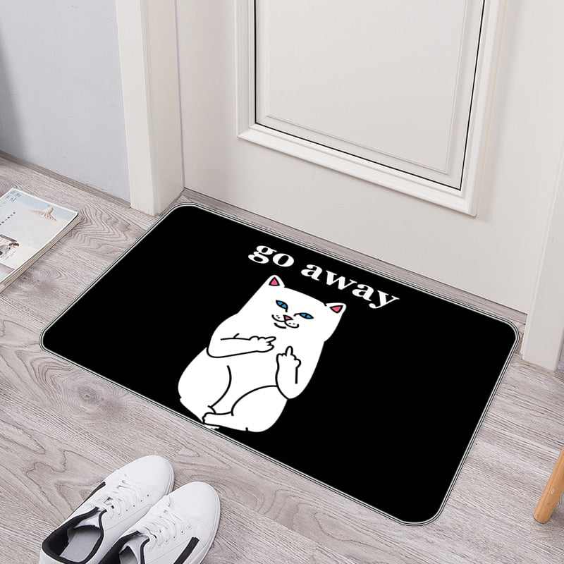 Please Go Away Washable Funny Non-Slip Doormat - Image 3