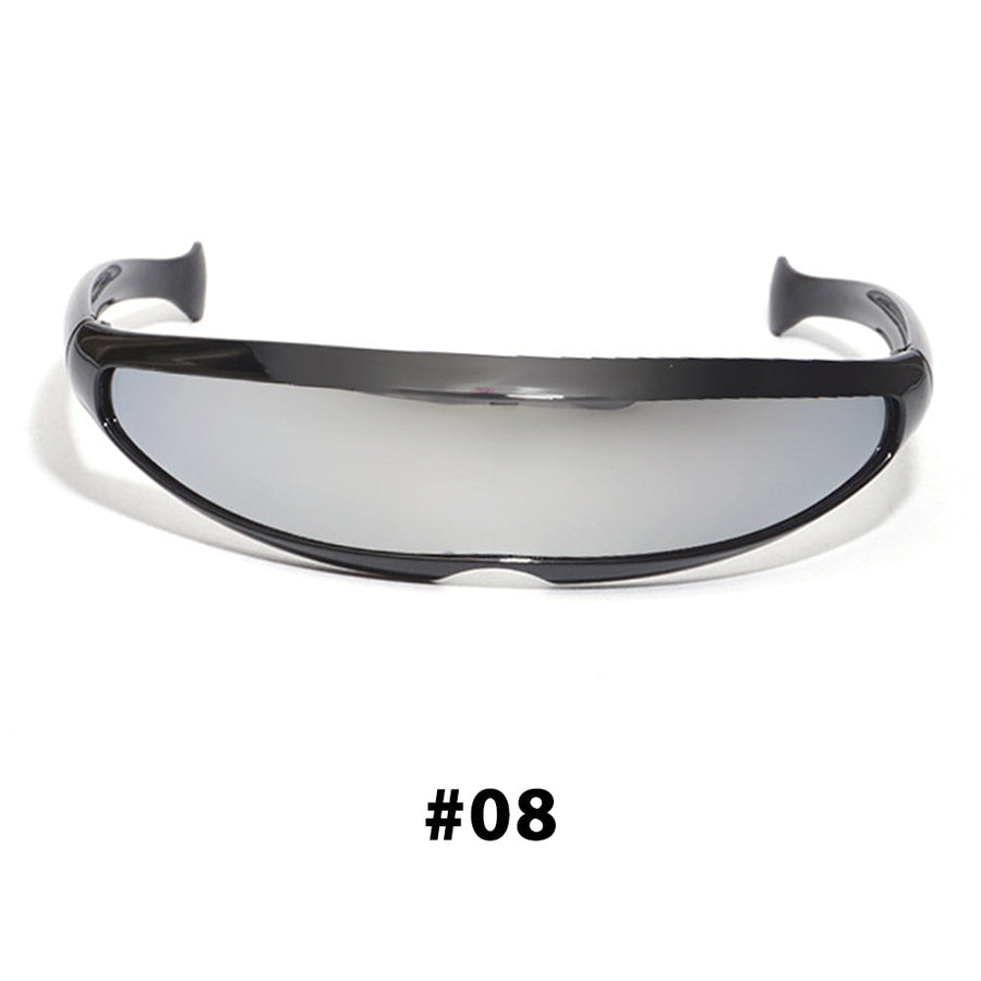Futuristic Cyborg Cosplay Sunglasses - Image 12