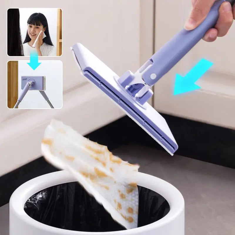 Multifunctional Wipe Oil Stain Remover Mop - Image 4