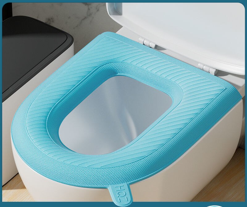 Waterproof Soft Toilet Seat Cover Lifter - Image 6