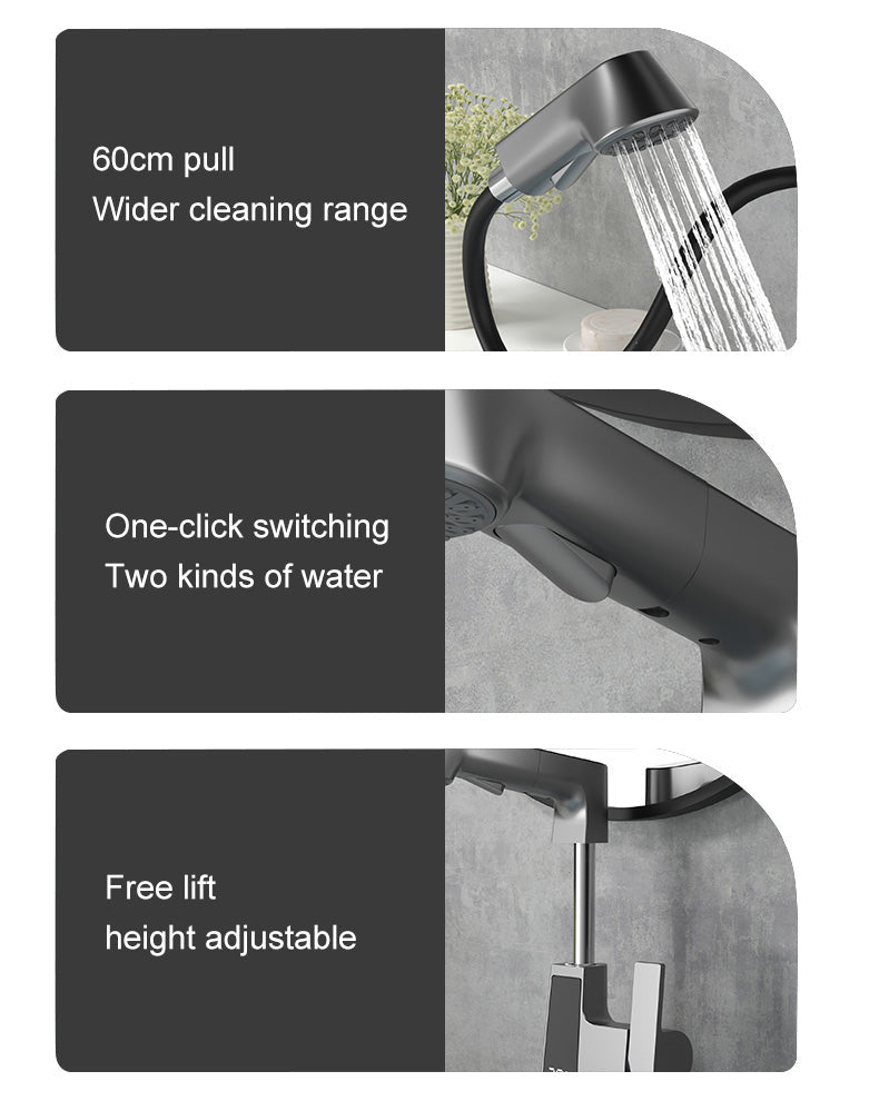 Elegant Temperature Display Smart Faucet - Image 7