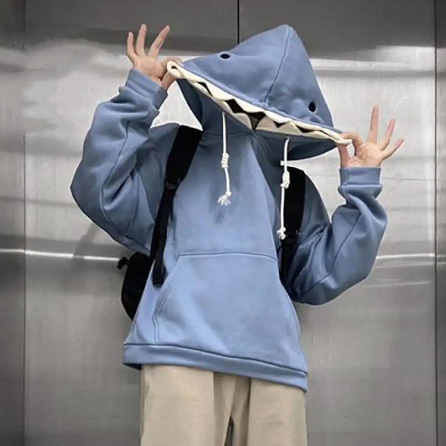 Shark Attack Cozy Hoodie - Image 0
