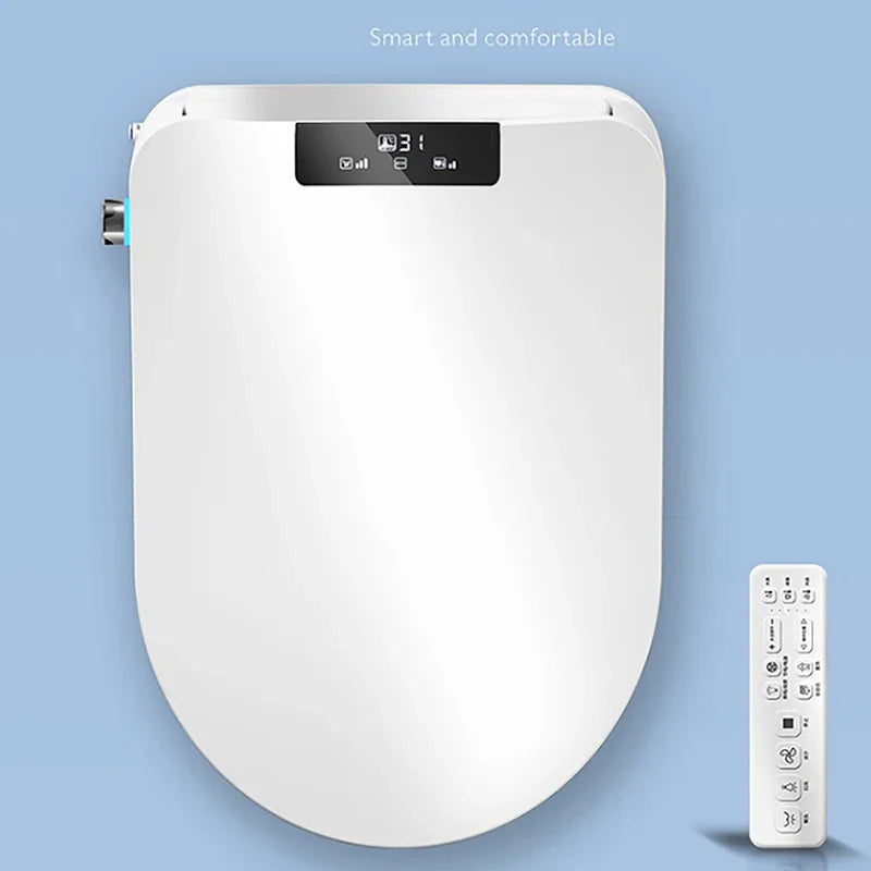 Heated Smart U-Shape Electric Bidet Cover Toilet Seat - Image 14