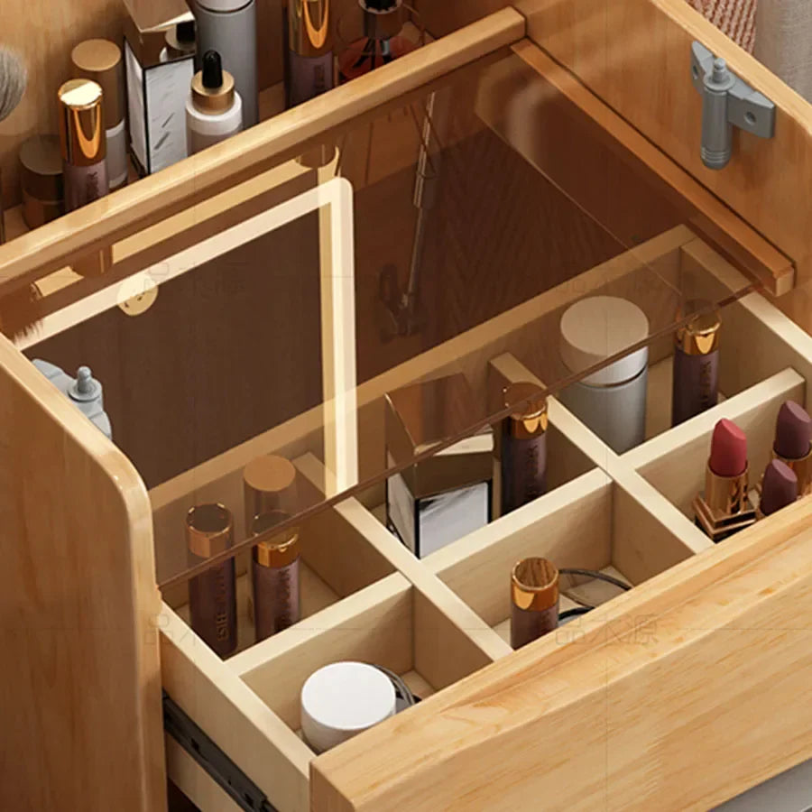 Makeup Jewelry Tower Pull-Out Drawers Storage Organizer - Image 3