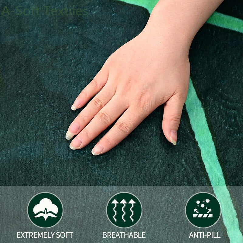 Super Soft Giant Leaf Blanket - Image 3