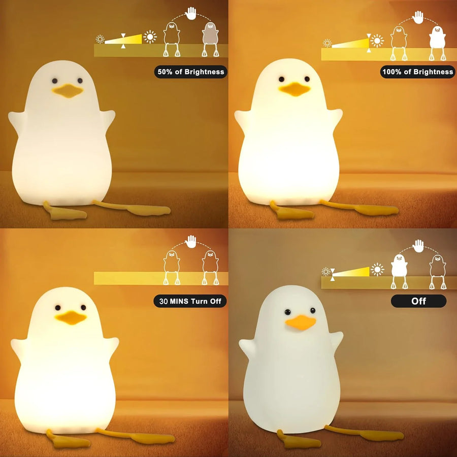 Charming Duck Soft Glow LED Desk Lamp - Image 1
