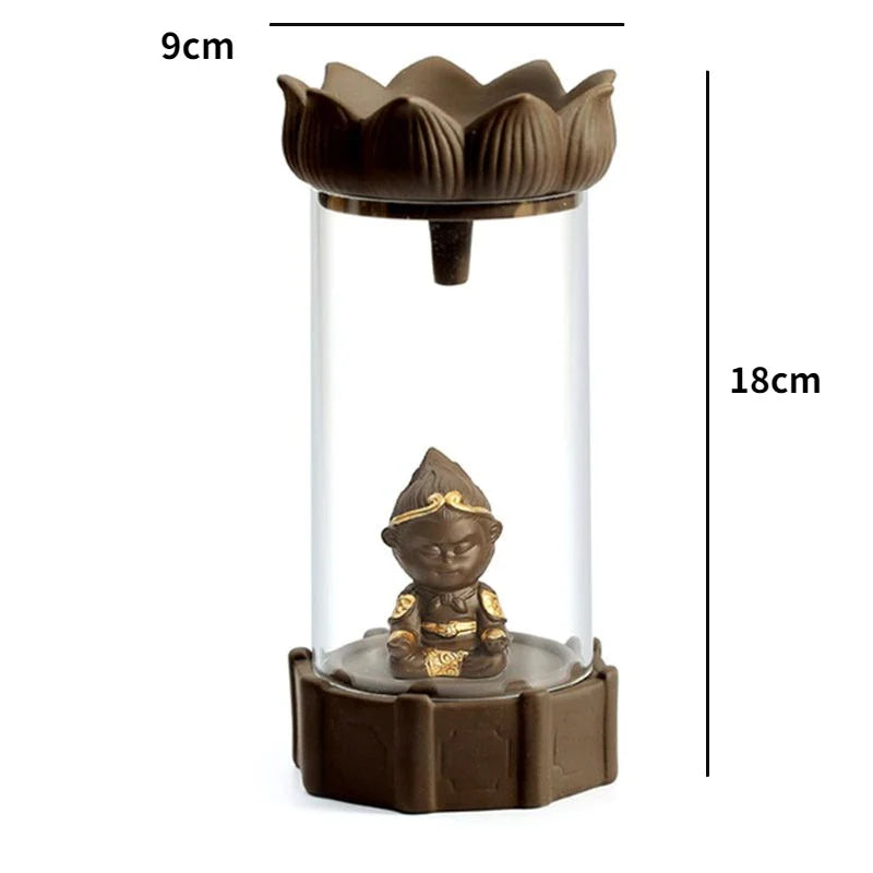 Zen Serenity Smoke Meditation Waterfall Burner - Image 12