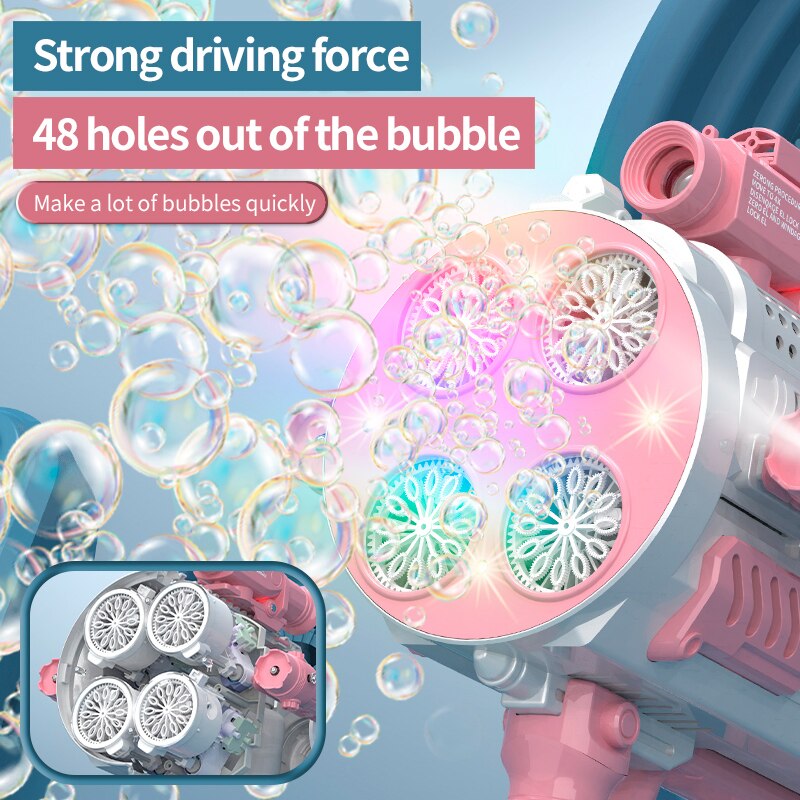 Galaxy Pack Large Capacity Bubble Gun Light - Image 1