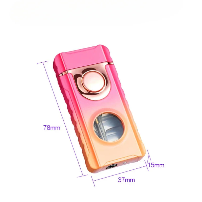 Dual-Fire Metal Windproof Lighter - Image 2