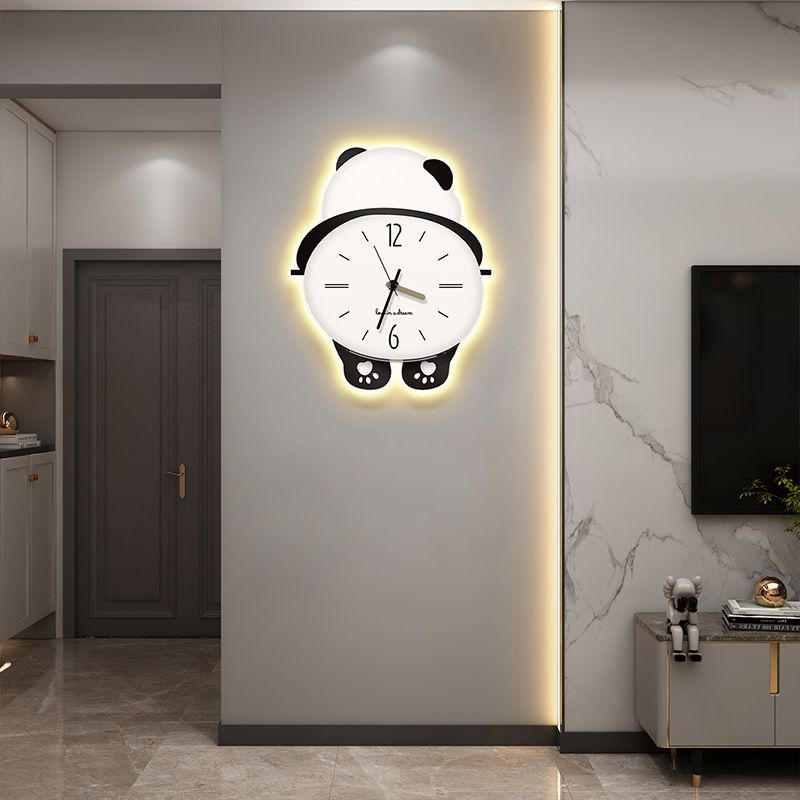 Shy Panda Creative Wall-Hanging Clock - Image 4