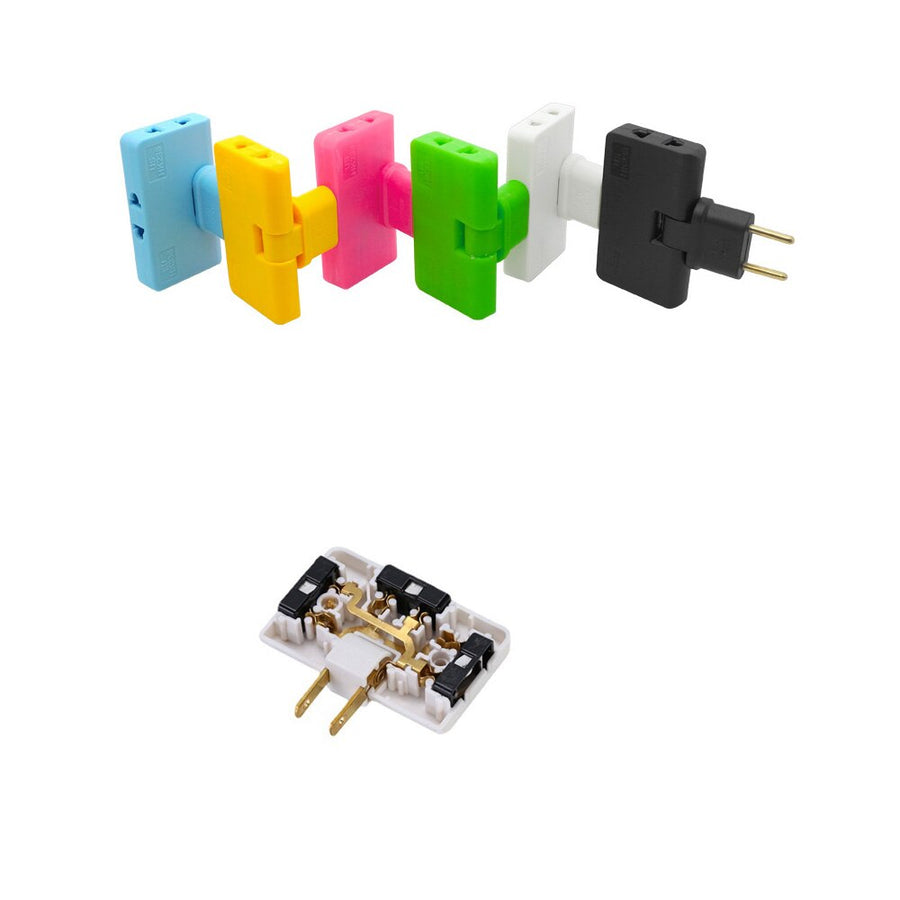 Foldable Tri-Plug Anywhere Charge Adapter - Image 6