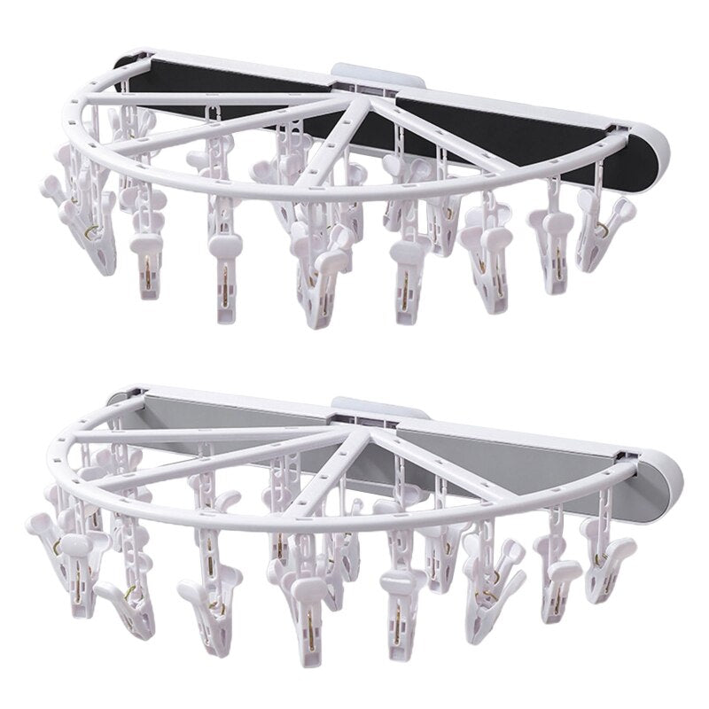 Wall-Mounted Foldable Socks Drying Rack - Image 7
