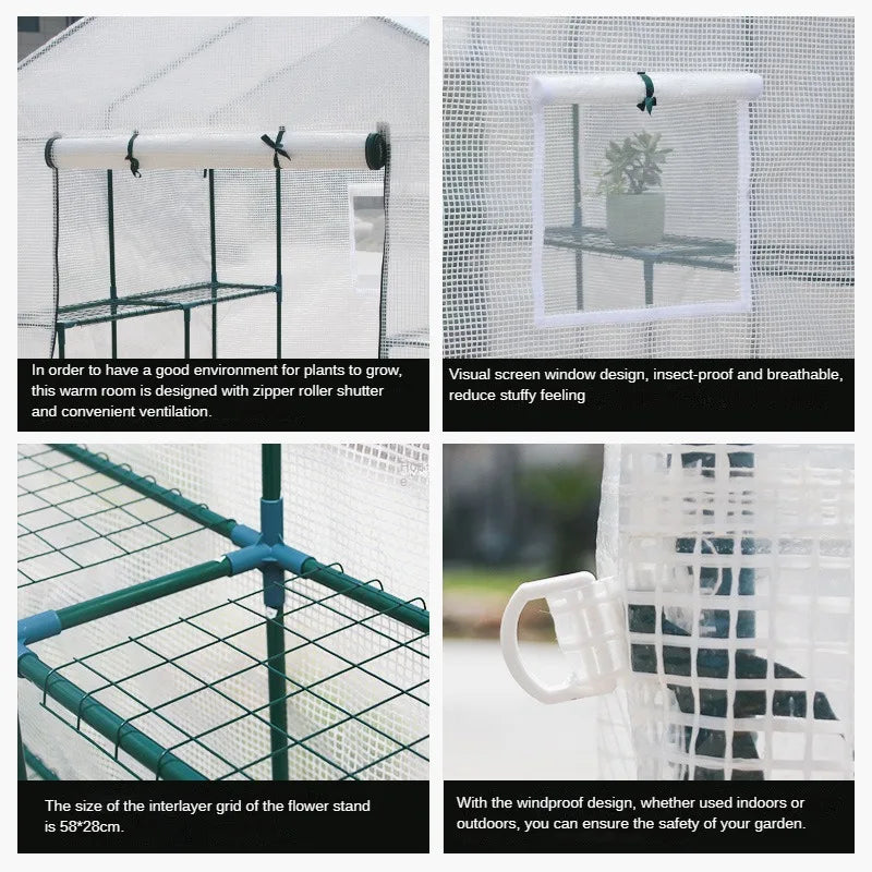 Compact Garden Plant Growing House - Image 3