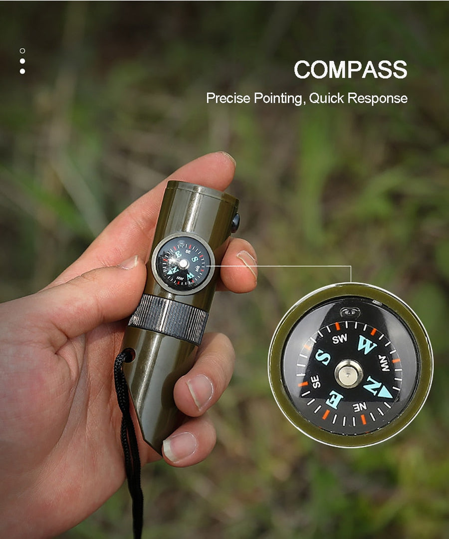 7in1 Portable Survival Outdoor Camping Tool - Image 5