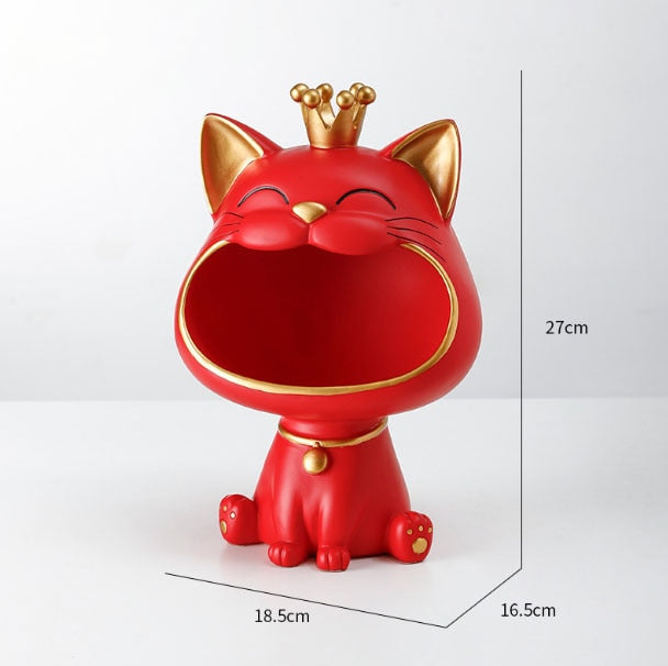 Fortune Kitty Statue Home Storage Box - Image 8