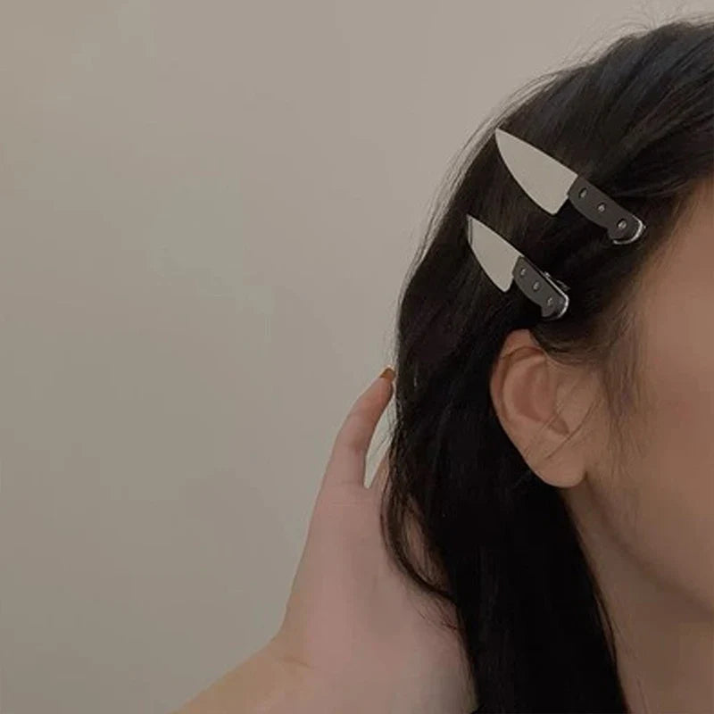 Creative Kitchen Silverware Hairpins - Image 2