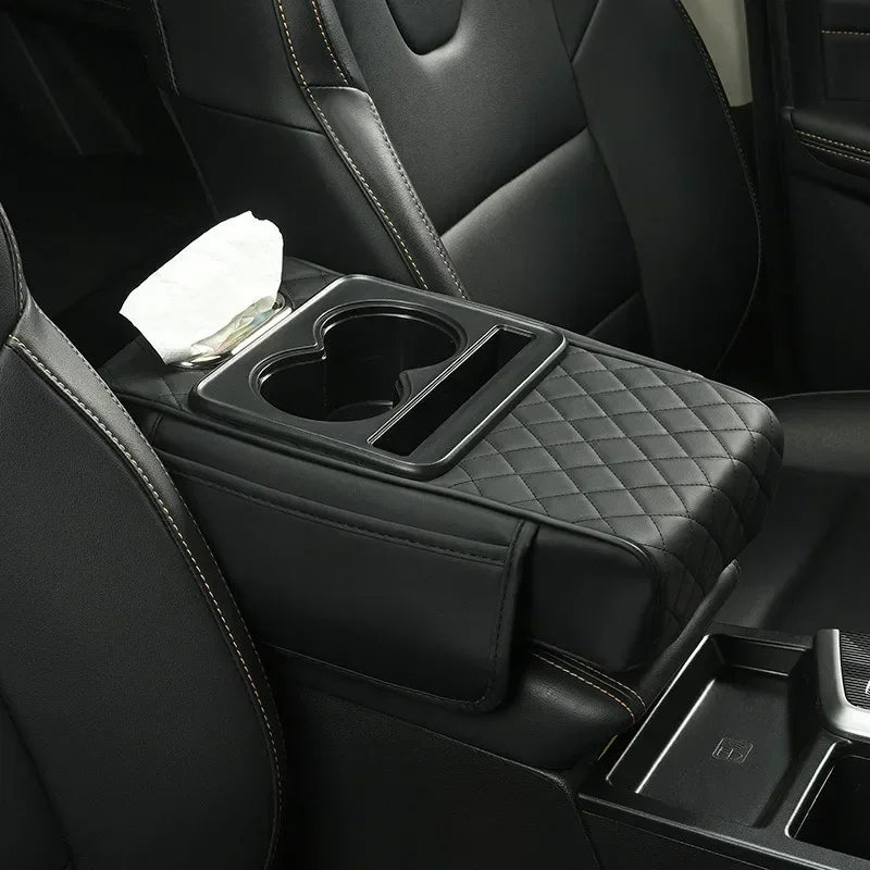 Console Craft Multi-Pocket Car Armrest Pad - Image 10