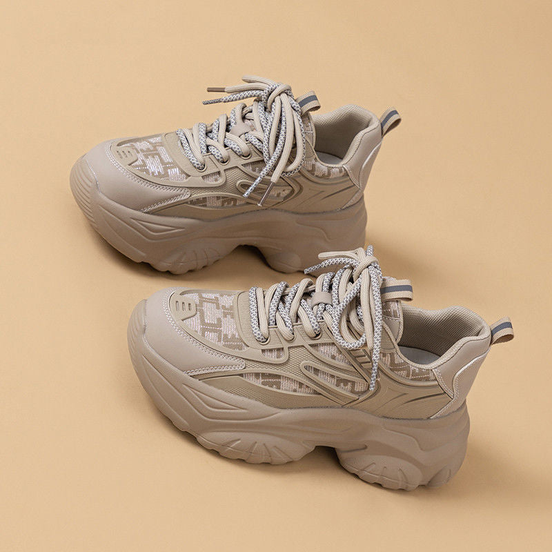 Breathable Cool Comfort Women Platform Sneakers - Image 1