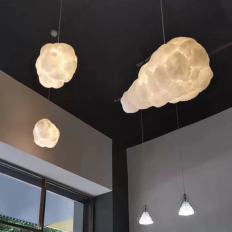 Cotton Cloud Creative House Lamp - Image 2