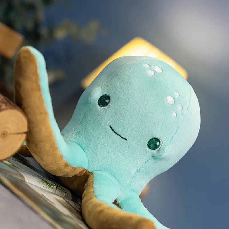 Long Tentacles Happy Octopus Plush Toy - Image 7