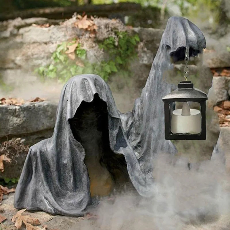 Mystic Silhouettes Ground Halloween Decor Lamp - Image 0