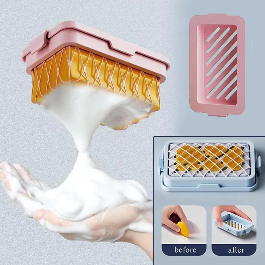 Elastic Mesh Non Slip Soap Case - Image 6