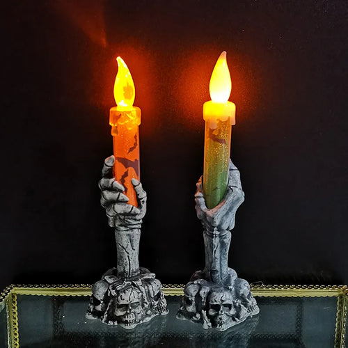 Skeleton Hand LED Candle - Image 0