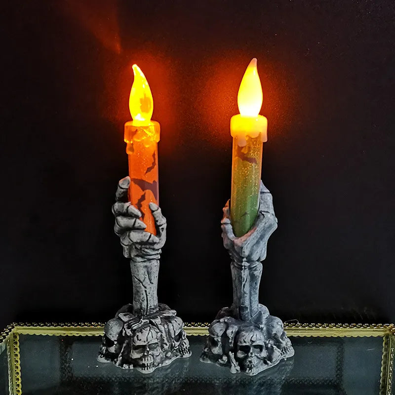Skeleton Hand LED Candle - Image 0