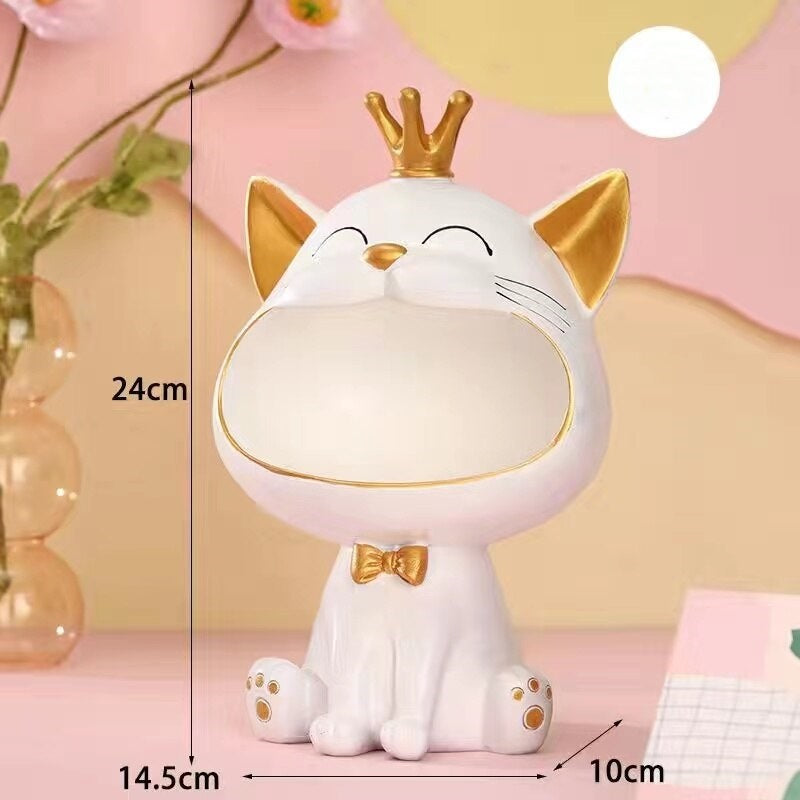 Fortune Kitty Statue Home Storage Box - Image 11