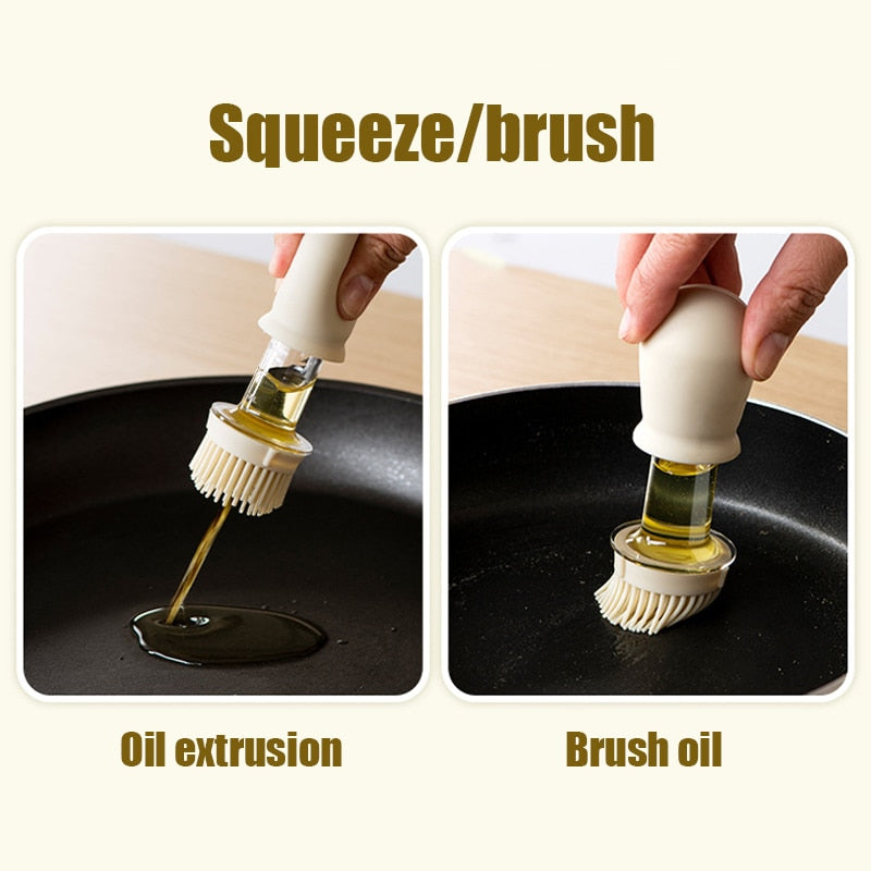 Oil Spray Bottle Simple Brush - Image 1