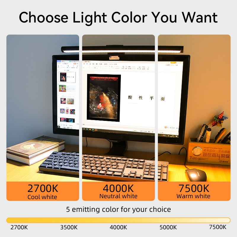 Bright Workspace USB Dimmable LED Desk Lamp - Image 3