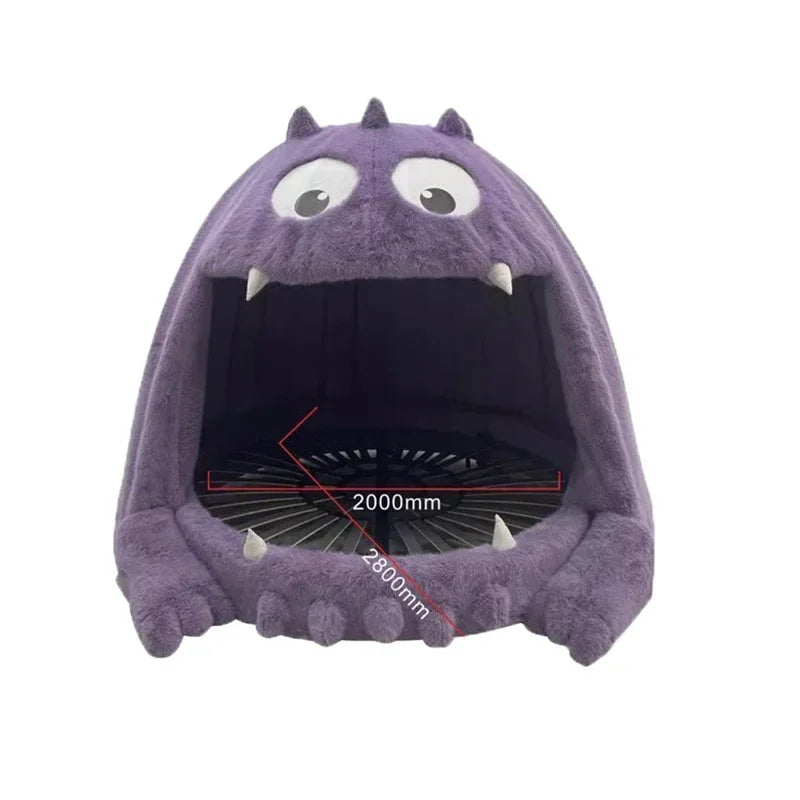 Giant Monster Cozy Plush Oversized Bed - Image 11