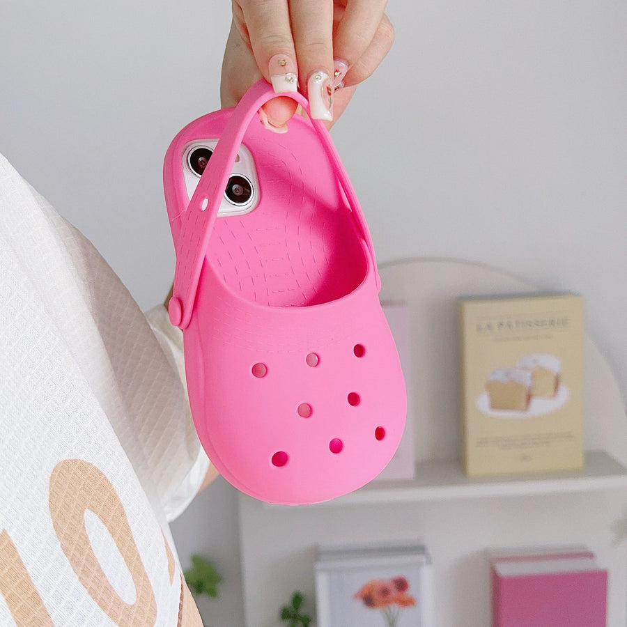 Mini Slippers Shockproof Funny iPhone Case - Image 5