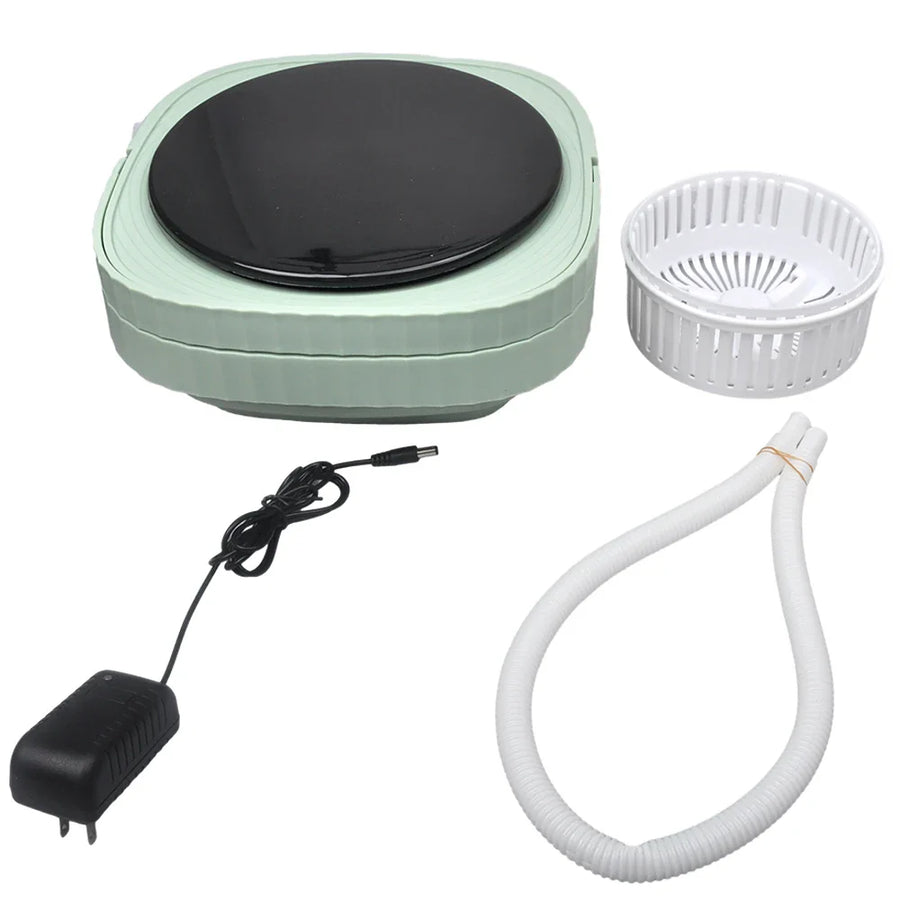 Compact Folding Ultrasonic Travel Laundry Washing Machine - Image 3