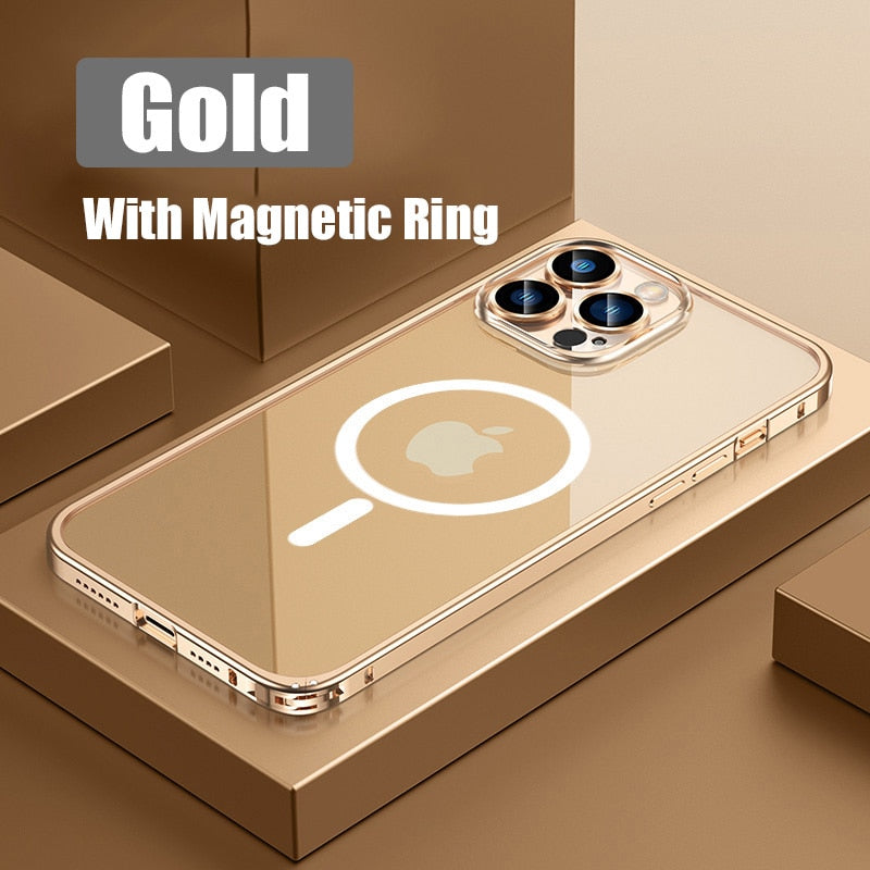 Metal Bumper Aluminum Magnetic Phone Case - Image 9