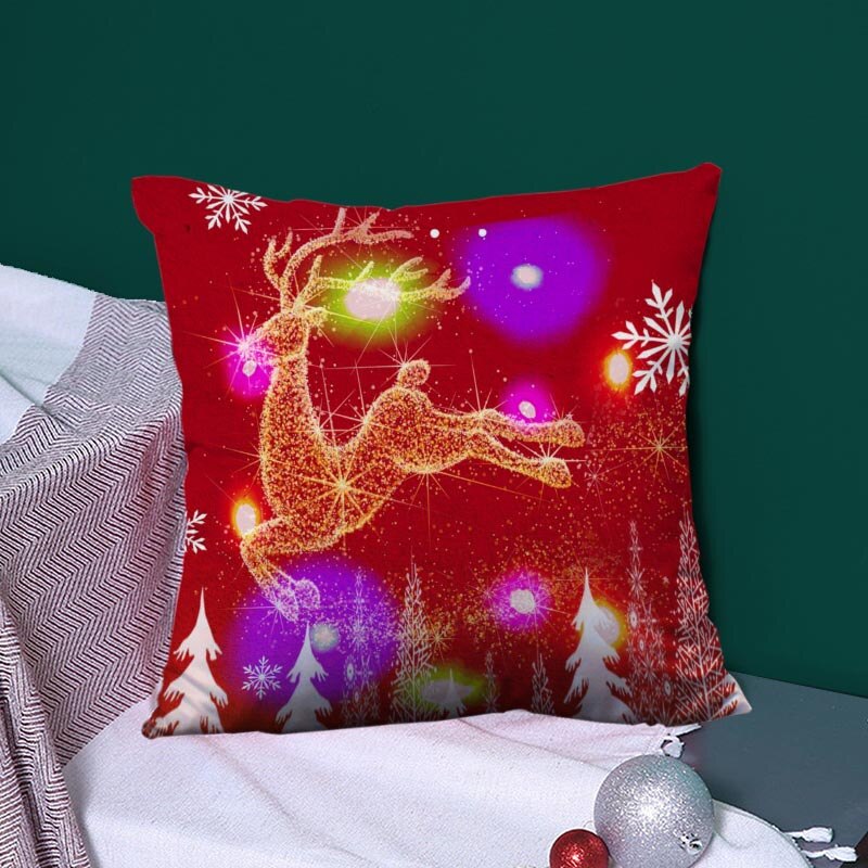 Christmas Series LED Pillow Case - Image 21