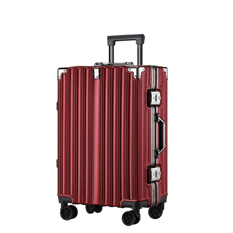Aluminum Durable Frame Rolling Travel Suitcase - Image 5