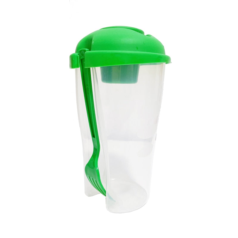 Portable Built-in Fork Mini Salad Cup - Image 11