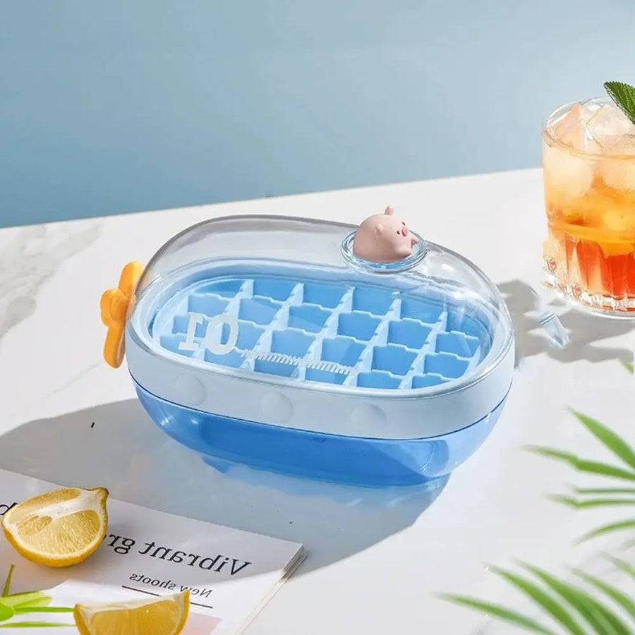 Cute Cartoon Rotating Knob Ice Cube Tray - Image 4