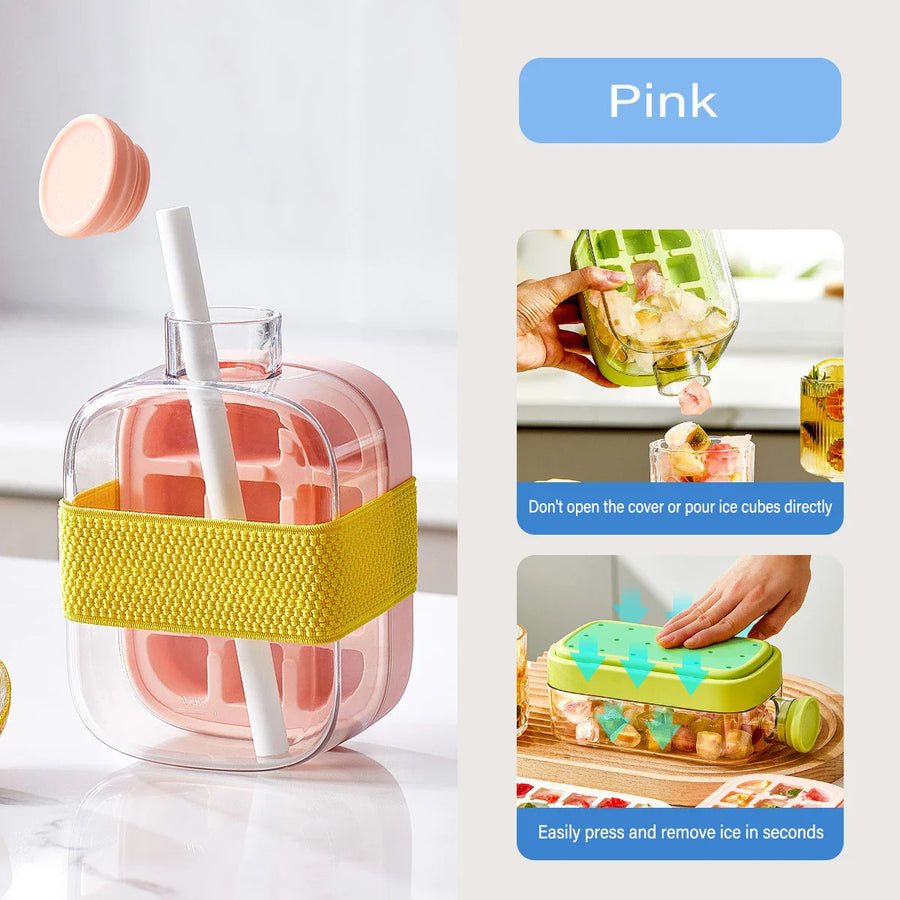 One Touch Ice Maker Beverage Bottle - Image 5
