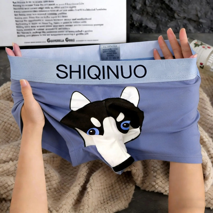 Hungry Husky Boxer Shorts