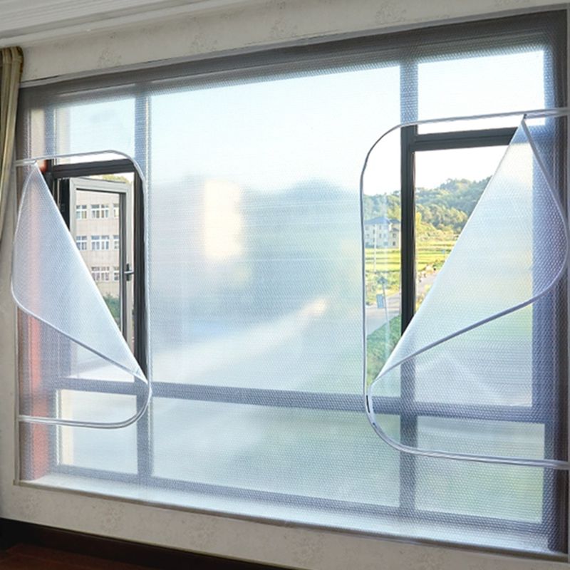 Winter Wrap Double Layer Windproof Self-Adhesive Zipper Film - Image 1
