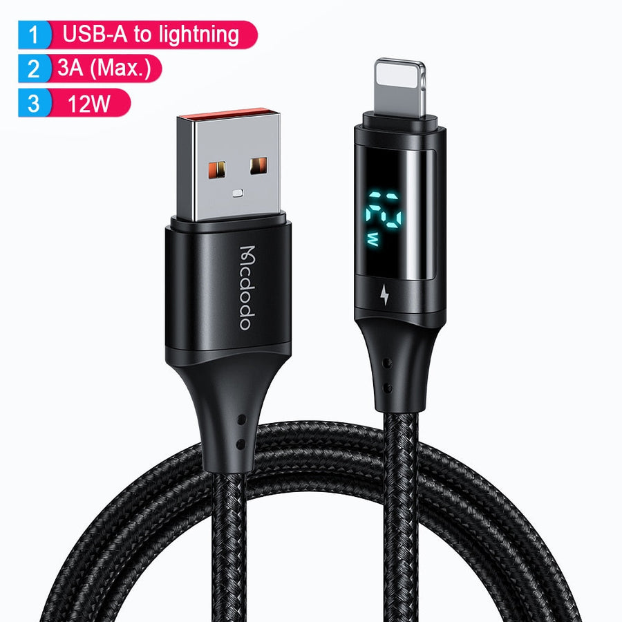Power Display Universal Fast Charging Phone Cable - Image 7