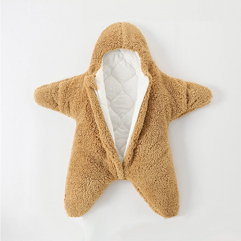 Cute Baby Starfish Winter Onesie - Image 9