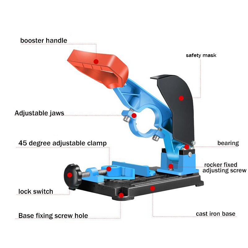 Professional Universal Electric Drill Grinder Stand - Image 5