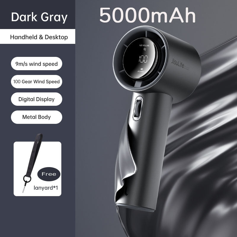 Portable Handheld Wireless Cool Summer Fan - Image 8