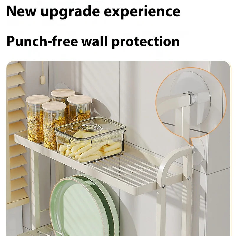 Shelf Sleek Space-Saving Multi-Tier Kitchen Storage Rack - Image 1