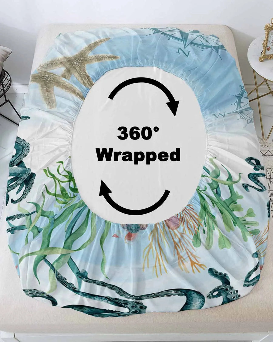 3pcs Octopus Eye Floral Comfortable Duvet Cover Bedding Set - Image 7