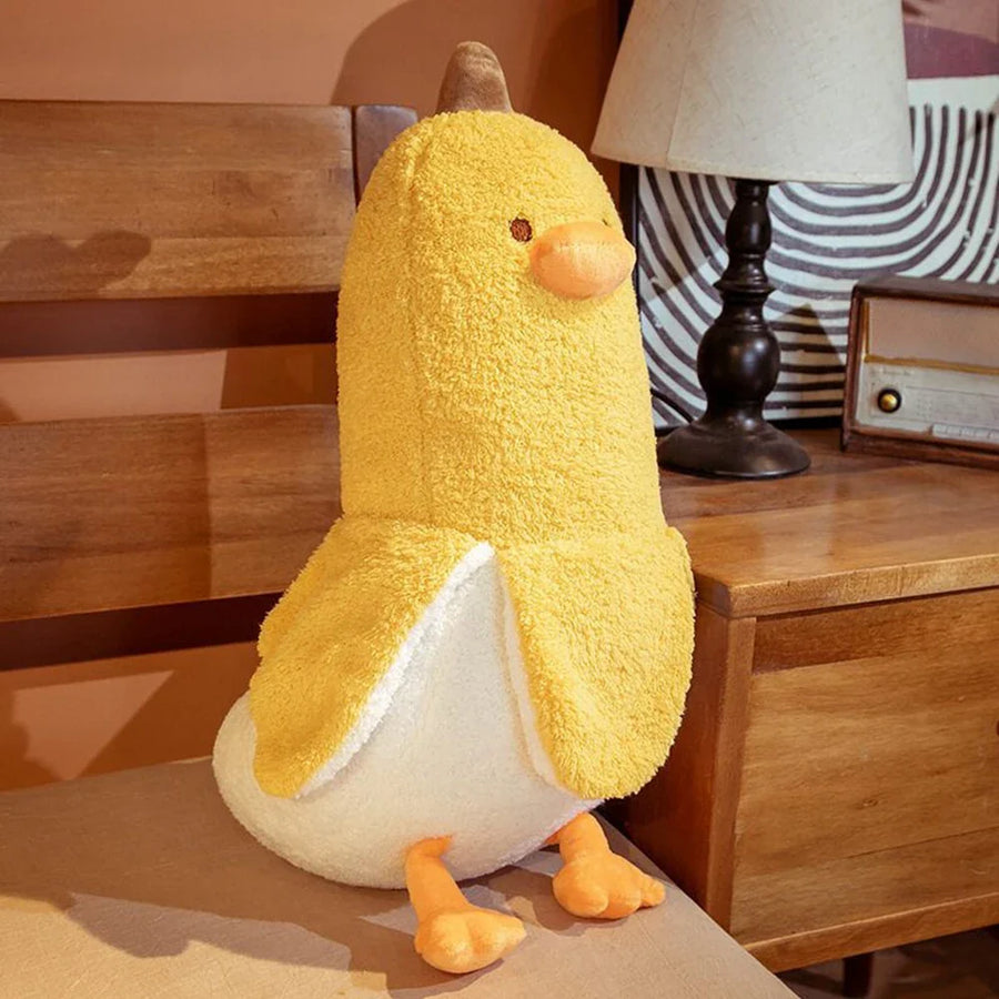 Banana Duck Plush Toy Pillow - Image 5