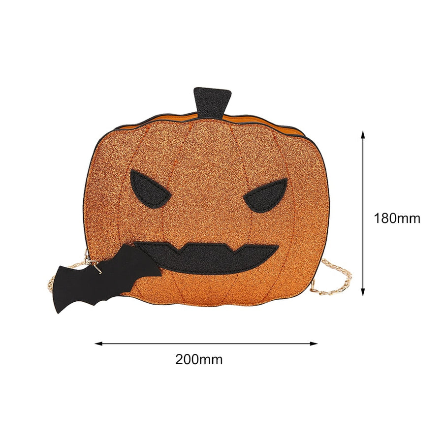 Pumpkin Shape Mini Shoulder Bag - Image 7